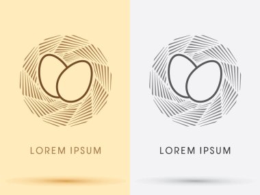 Kuş yuvası ve yumurta