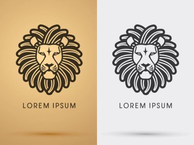 Aslan kafa simgesi 
