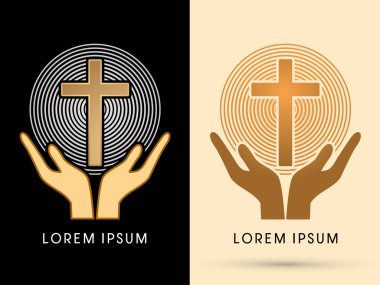 Çapraz ışık tutan eller 