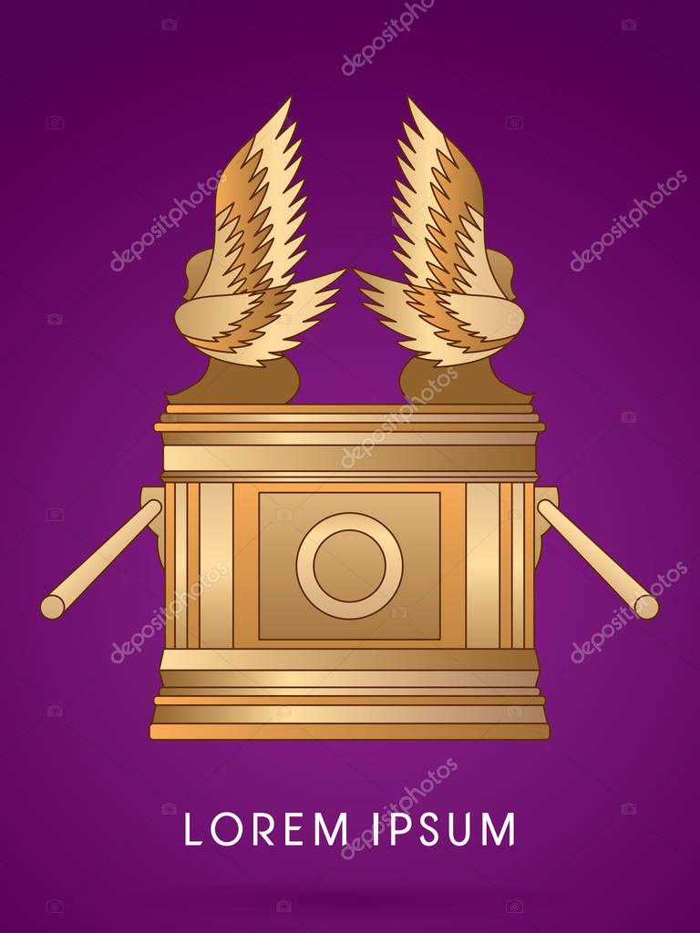 Ark of the Covenant graphic vector.