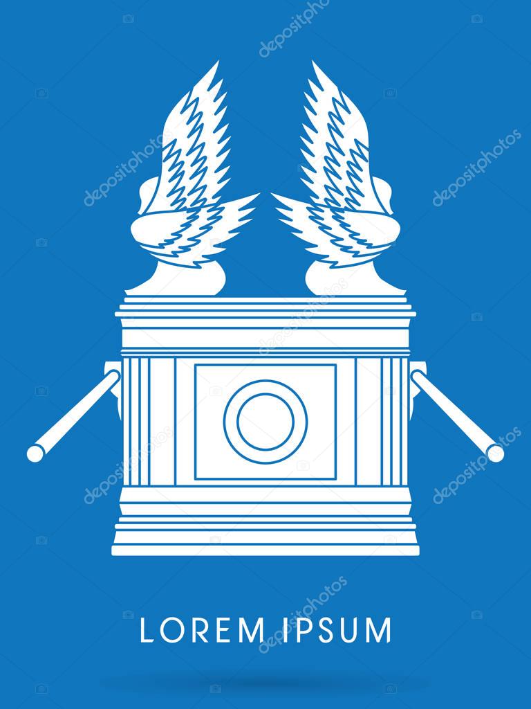 Ark of the Covenant graphic vector.
