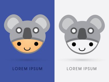 Gülücük çocuk kafasına Koala şapka