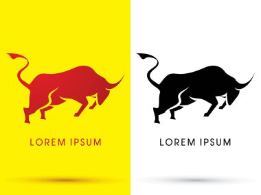 Boğa mücadele simgesi grafiği