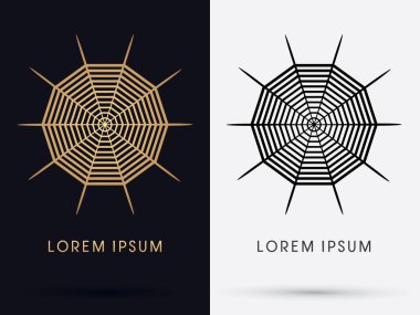 SpiderWeb grafik vektör.