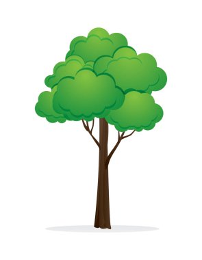 ağaç vektör grafiği