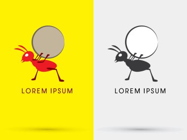 Karınca grafik vektör.