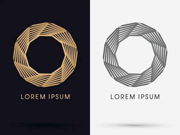 Soyut döngüsü vektör.