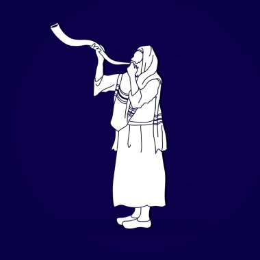 Shofar üfleme, Kudu shofar blower