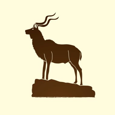 Uçurumdaki Kudu ayakta 
