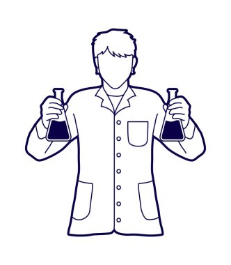 Şişesi kimyasal olan bilim adamı 