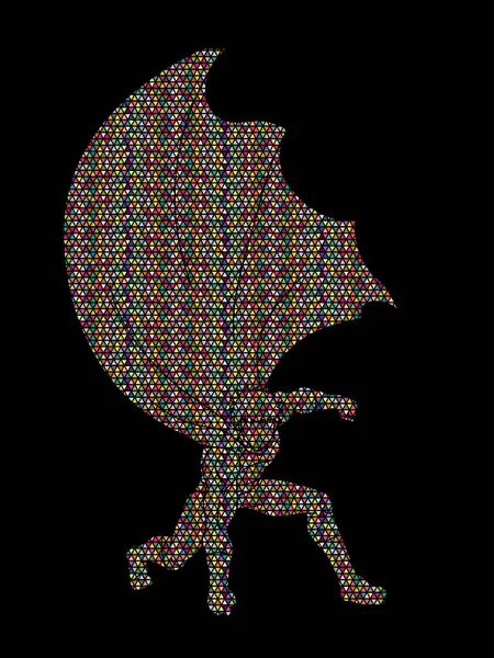 Güçlü adam güçlü eylem iniş süper kahraman 