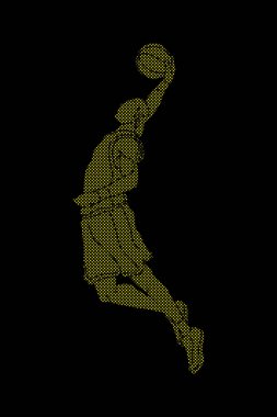 dunking basketbolcu  