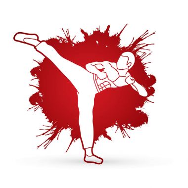 Kung fu, Karate tekme  