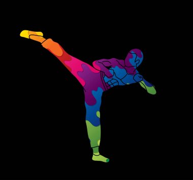 Kung fu, Karate tekme  