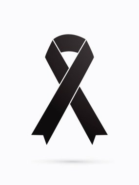 Siyah Şerit işareti grafik vektör