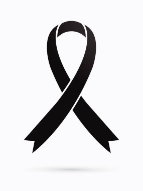 Siyah Şerit işareti grafik vektör