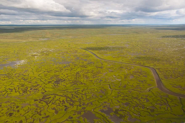 Arctic tundra Stock Photo