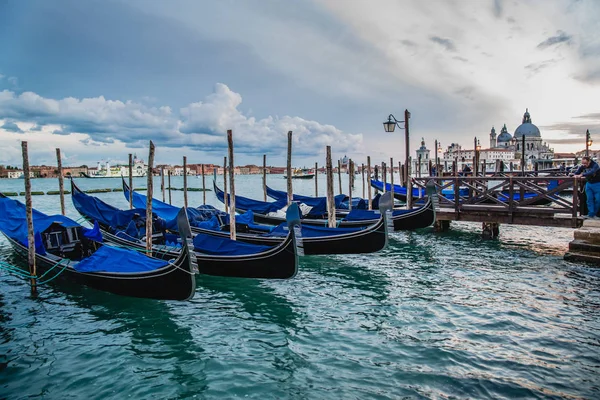 Belas gôndolas de Veneza — Fotografia de Stock