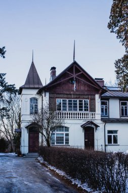 Vilnius güzel eski bina