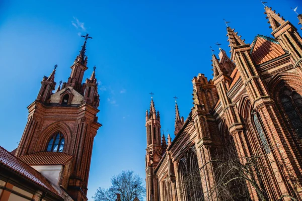 St. anne kirche in vilnius — Stockfoto