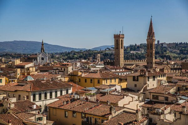 Beautiful overlook of Florence