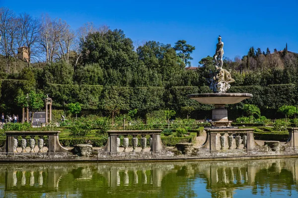 Maravillosos jardines Boboli — Foto de Stock