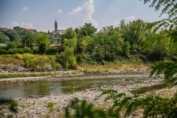 Antigua Arquitectura Ubiale Clanezzo Provincia Bérgamo Región Italiana Lombardía —  Fotos de Stock