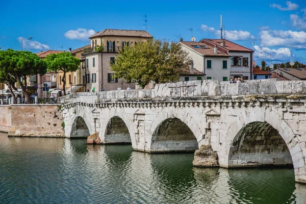 Arquitetura Histórica Cidade Rimini Itália — Fotografia de Stock