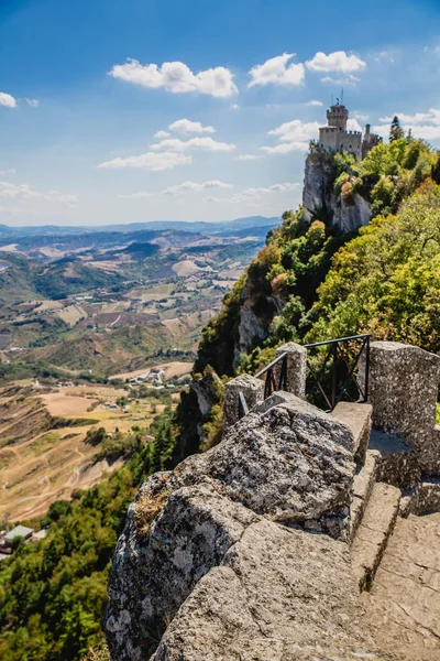 Historická Architektura Země San Marino — Stock fotografie