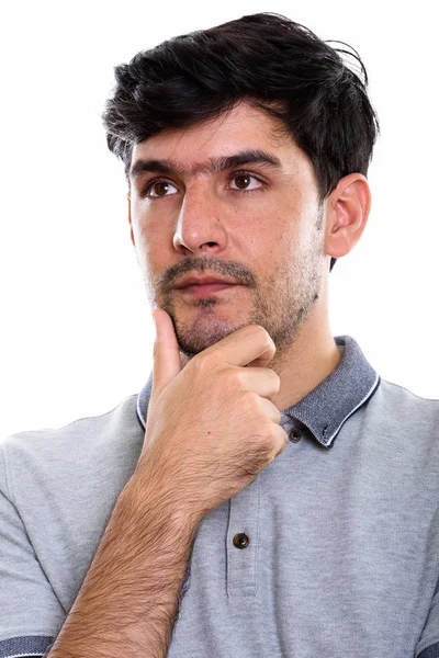 고개를 생각하는 페르시아 청년의 — 스톡 사진