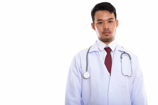 Strzał Studio Młody Człowiek Asian Lekarza — Zdjęcie stockowe