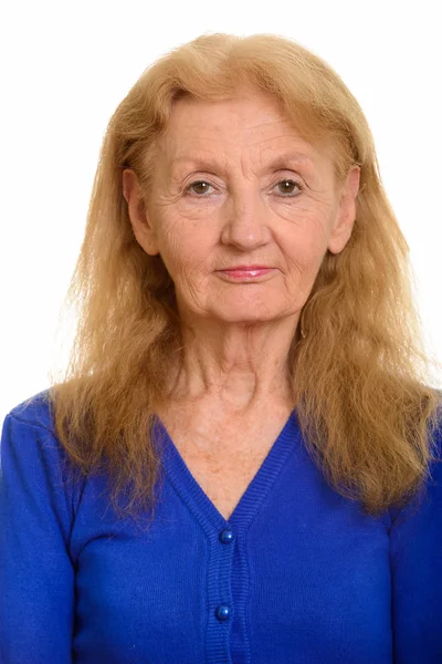 Face Senior Woman — Stock Photo, Image