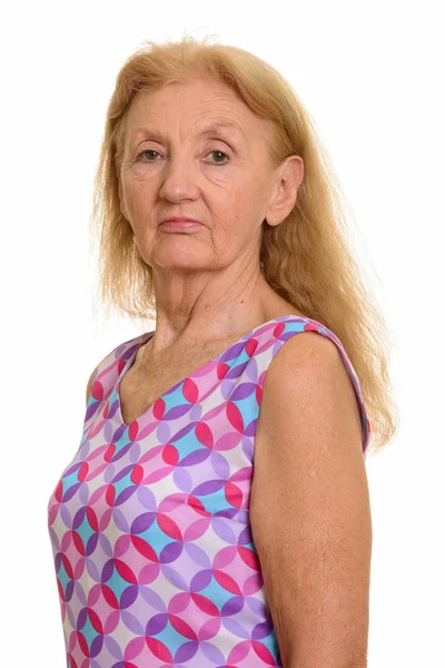 Close Senior Woman — Stock Photo, Image