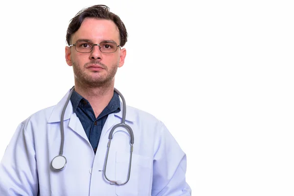 Estúdio tiro de jovem médico — Fotografia de Stock