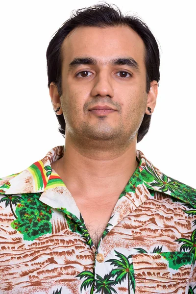 Ansikte av turist Persiska mannen — Stockfoto