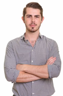 genç yakışıklı beyaz adam