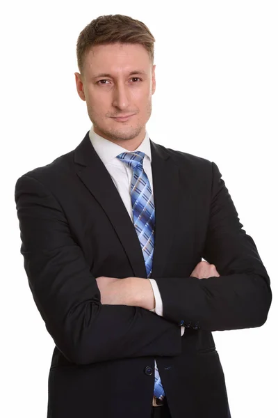 Szép kaukázusi üzletember — Stock Fotó
