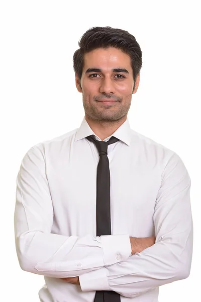 Junger hübscher persischer Geschäftsmann — Stockfoto