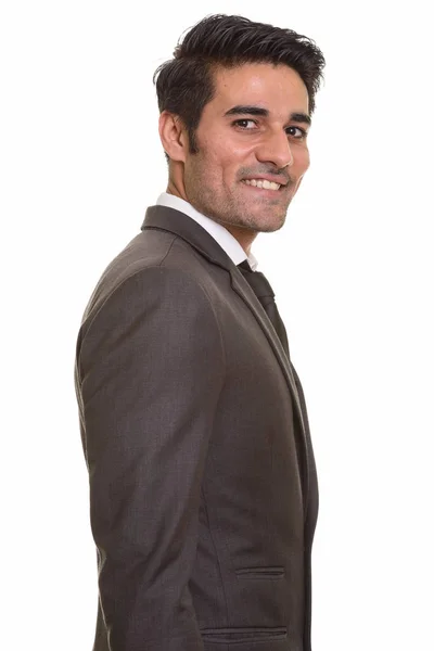Молодой счастливый персидский бизнесмен — стоковое фото