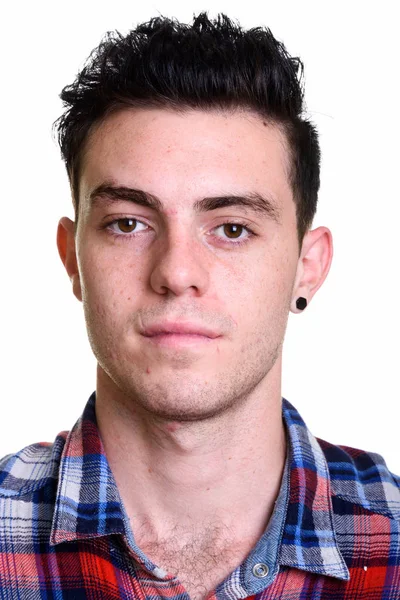 Studio shot of young man — Stock Photo, Image