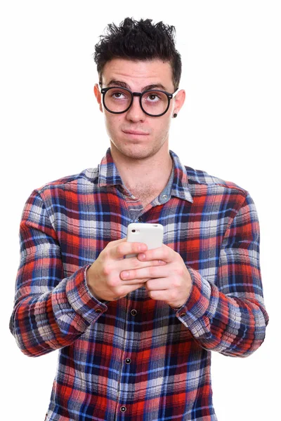 Studio shot of young man — Stock Photo, Image