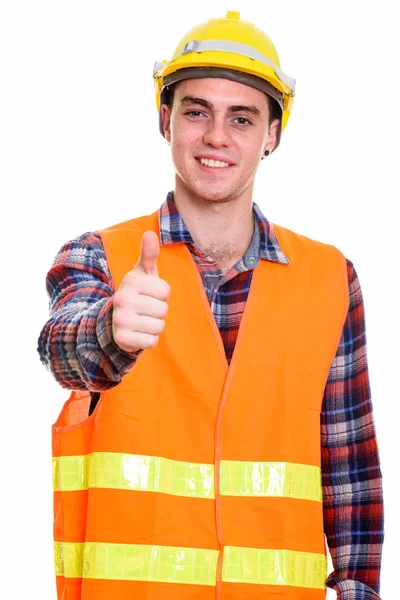 Estudio de disparo de hombre joven — Foto de Stock