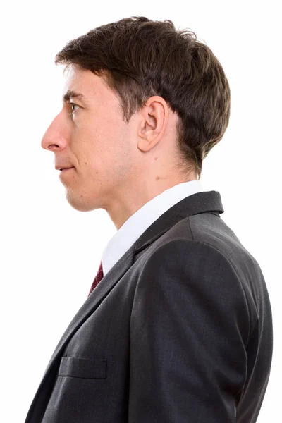 Close up profile view of businessman — Stock Photo, Image