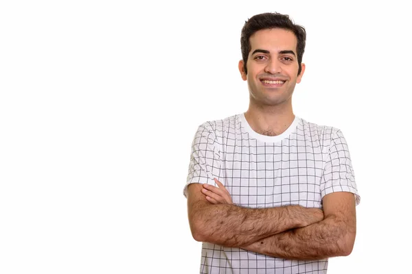 Joven hombre persa feliz — Foto de Stock