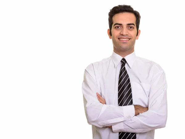 Young happy Persian businessman — Stock Photo, Image