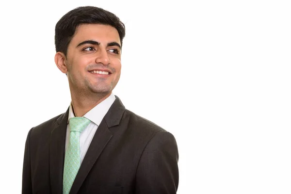Fiatal, boldog perzsa üzletember — Stock Fotó