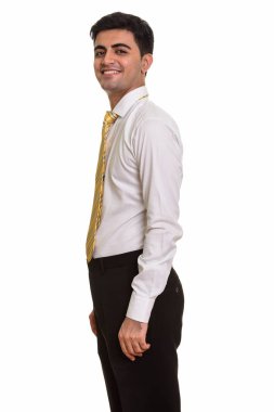 Genç mutlu İranlı işadamı
