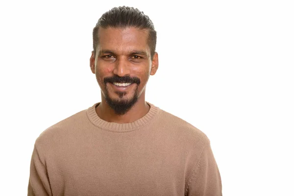 Joven hombre indio feliz sonriendo — Foto de Stock