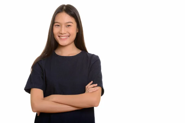 笑顔若い幸せなアジア十代の女の子 — ストック写真