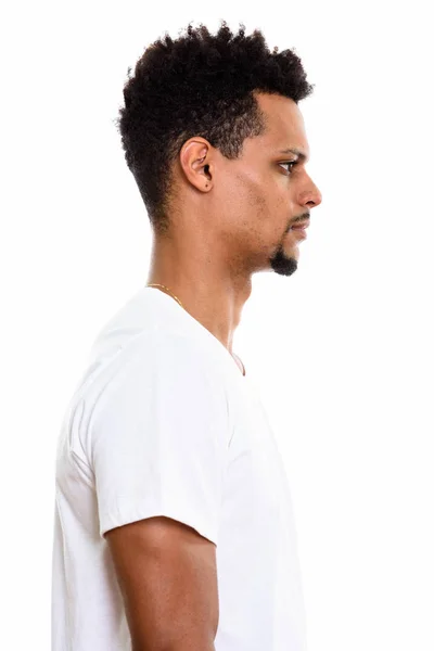 Profile view of young African man — Stock Photo, Image